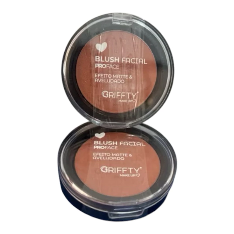Griffty Matte Facial Blush Velvety Effect ProFace Makeup Cheap Face - Imagem 5