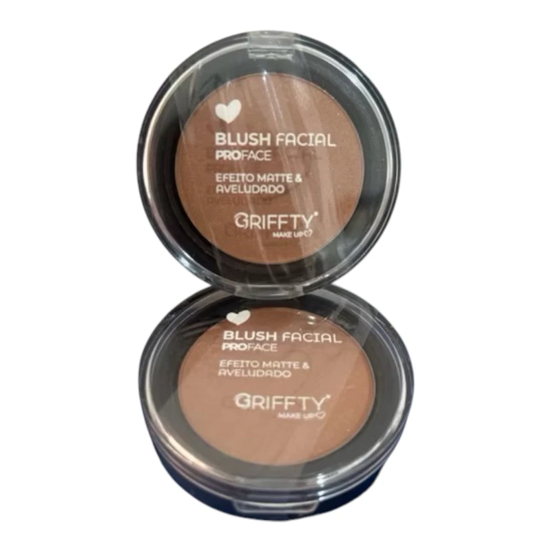 Griffty Matte Facial Blush Velvety Effect ProFace Makeup Cheap Face - Imagem 3