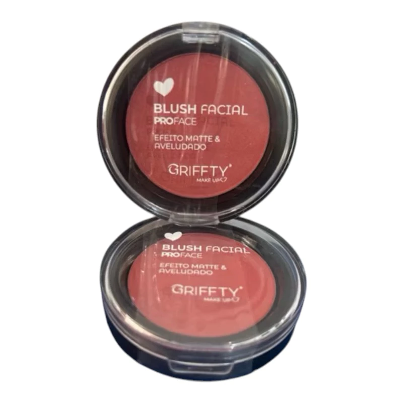 Griffty Matte Facial Blush Velvety Effect ProFace Makeup Cheap Face - Imagem 4